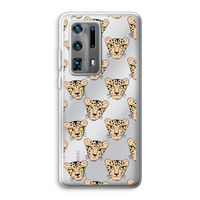 Tijger: Huawei P40 Pro Plus Transparant Hoesje