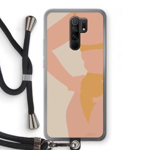Bikini body: Xiaomi Redmi 9 Transparant Hoesje met koord