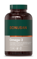 Bonusan Omega-3 360mg EPA 240mg DHA Softgels