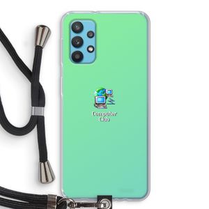 Win98: Samsung Galaxy A32 4G Transparant Hoesje met koord