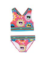 Stella McCartney Kids bikini imprimé - Rouge - thumbnail