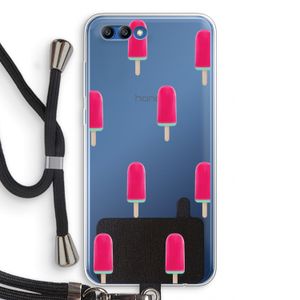 Waterijsje: Honor 10 Transparant Hoesje met koord