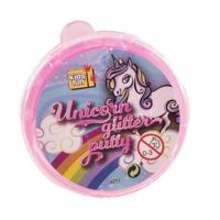 Jono Toys Slijm eenhoorn met glitter, 50 gram Jono Toys Slijm eenhoorn met glitter, 50 gram