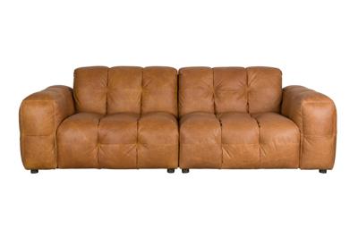 Bankstel Hackman 3-Seater Leather Cognac Bankstel Hackman 3-Seater Leather Cognac