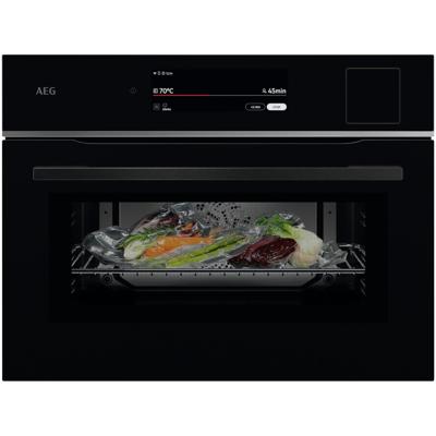 AEG TP8SK721B Inbouw combi stoomoven Zwart