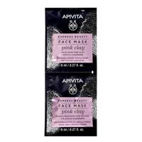 Apivita Masks & Scrubs Pink Clay Mask 16ml