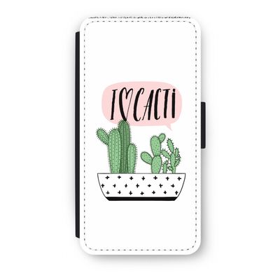 I love cacti: iPhone 7 Plus Flip Hoesje