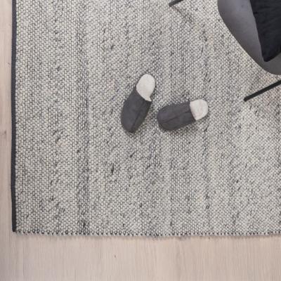Nohr Vloerkleed 'Chandara' Wol, 170 x 240cm, kleur Grijs