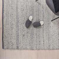 Nohr Vloerkleed 'Chandara' Wol, 170 x 240cm, kleur Grijs