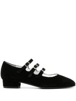 Carel Paris ballerines Ariana en velours - Noir