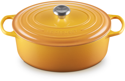 Le Creuset Braadpan Signature ovaal Nectar ø 31 cm / 6,3 liter
