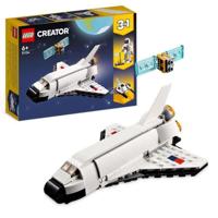 LEGO Creator 3-in-1 31134 Ruimtelijke shuttle, Toets Close Astronutte met vest, kinderen 6 jaar