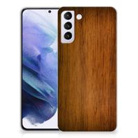 Samsung Galaxy S21 Plus | Bumper Hoesje | Donker Hout Samsung Galaxy S21 Plus | Bumper Hoesje | Donker Hout
