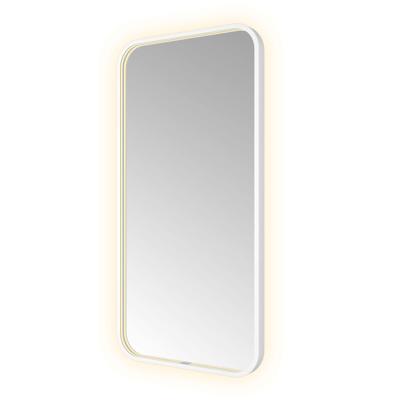 Spiegel Hotbath &MORE 100x50 cm LED-Verlichting Spiegelverwarming Rechthoek Mat Wit