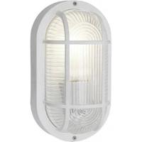 Buitenlamp - ovaal - bulleye lamp - wit - E27 - waterdicht IP54