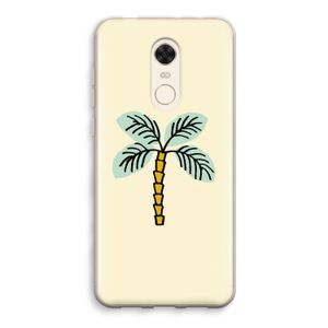 Palmboom: Xiaomi Redmi 5 Transparant Hoesje