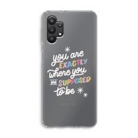 Right Place: Samsung Galaxy A32 5G Transparant Hoesje