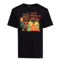 King Kerosin Lava You Shirt Black-XXL