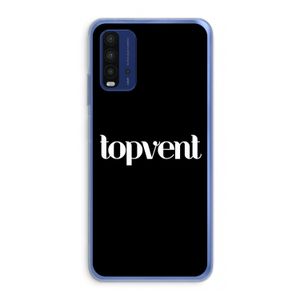 Topvent Zwart: Xiaomi Redmi 9T Transparant Hoesje