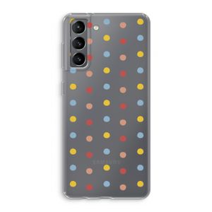 Bollen: Samsung Galaxy S21 Transparant Hoesje
