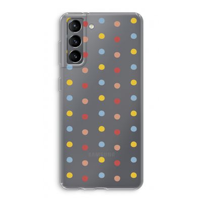 Bollen: Samsung Galaxy S21 Transparant Hoesje