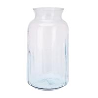 Excellent Houseware glazen bloemen en siertakken vaas / vazen - 19 x 30 cm - boeketten