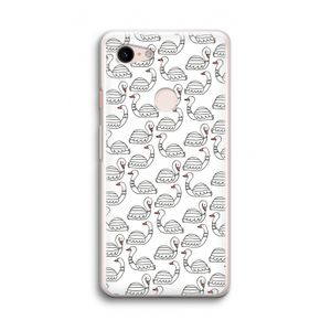Zwanen: Google Pixel 3 Transparant Hoesje