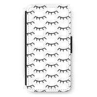 Wimpers: iPhone 11 Flip Hoesje