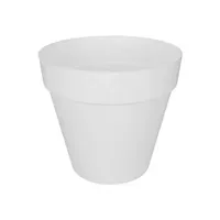 Elho Pot+wiel loft urban rond d40cm wit
