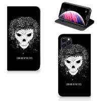 Mobiel BookCase Apple iPhone 11 Pro Max Skull Hair