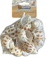 Superfish Aquariumdecoratie schelp spiraal gestreept 200GRM