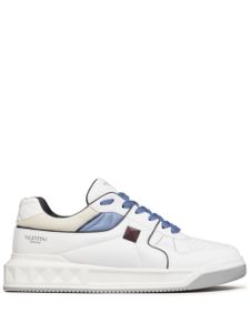 Valentino Garavani baskets One Stud en cuir - Blanc