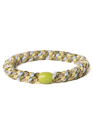 Banditz Haarelastiekje en Armband Lime Mix