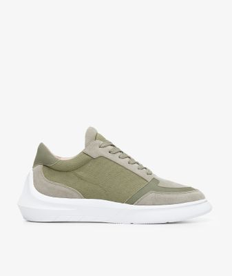 CERO NINE Talon A-180 sneakers | maat 44 | groen/roze