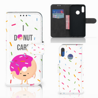 Honor 10 Lite Book Cover Donut Roze