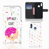 Honor 10 Lite Book Cover Donut Roze - thumbnail