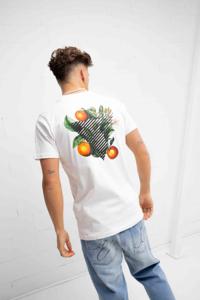 Pure Path Triangle Orange Branch T-Shirt Heren Wit - Maat XS - Kleur: Wit | Soccerfanshop