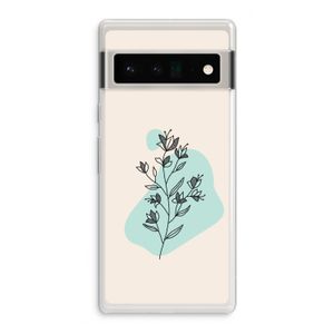 Violets are blue: Google Pixel 6 Pro Transparant Hoesje