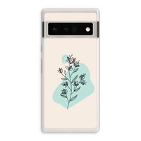 Violets are blue: Google Pixel 6 Pro Transparant Hoesje