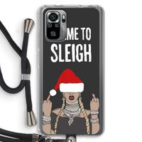Came To Sleigh: Xiaomi Redmi Note 10S Transparant Hoesje met koord