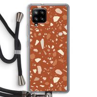 Terrazzo N°22: Samsung Galaxy A42 5G Transparant Hoesje met koord Terrazzo N°22: Samsung Galaxy A42 5G Transparant Hoesje met koord