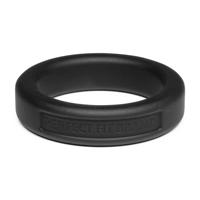 PerfectFitBrand Silicone Hefty Ring Classic - Cockring - 1,4 / 3,6 cm - Zwart - thumbnail