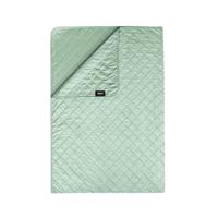 Bedsprei Velvet Ruit Ruiten 180x260 Cm Groen Anti Allergie Fresh And Co - Dekbed-Discounter.nl