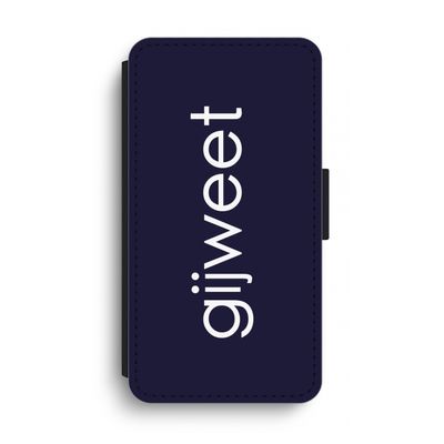 Gijweet: iPhone XS Max Flip Hoesje