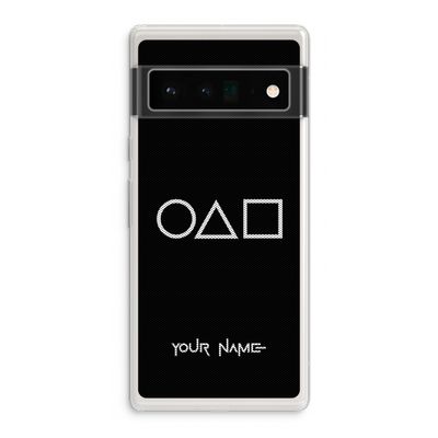 Squid Game: Google Pixel 6 Pro Transparant Hoesje