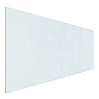 vidaXL Glasplaat openhaard rechthoekig 120x50 cm