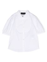 Emporio Armani Kids Shirt met bies - Wit - thumbnail