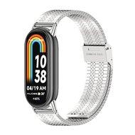 Stalen RVS band - Zilver - Xiaomi Smart Band 8 & 9