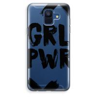 Girl Power #2: Samsung Galaxy A6 (2018) Transparant Hoesje - thumbnail