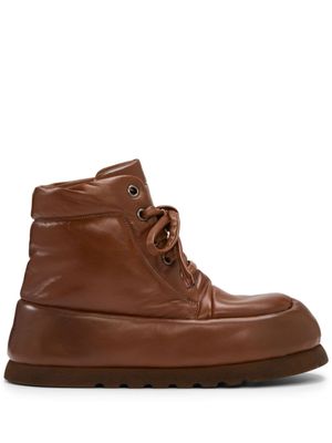 Marsèll bottines Bombo en cuir - Marron